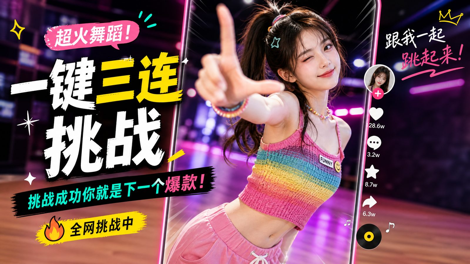 抖音走光